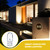 Honoson 20 Pieces 12V 5W Wedge Base Bulb RV Cabinet, Warm White Light