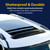 Goodyear Shatterproof Sunroof Wind Deflector 37.8", Tinted Sun and Moonroof Visor for Deflecting Noise, Rain, and Windy Weather, Car Accessories, Sun Shade Light Tint - GY004900