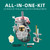 KLF300 Carburetor for 1986-2005 Kawasaki KLF 300, Kawasaki BAYOU 300 ATV Carb with Fuel Filter Petcock Tank Valve Switch