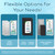 Breathe Naturally - Premium HEPA Filters Compatible with Idylis F AC-38 Series Air Purifiers - Made for Idylis F AC-38/560885 Series - HEPA Filters Packaged in USA(4 Pack Replacement HEPA Filter)