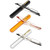 Ultra Small Reading Glasses For Men Women Slim Pocket Readers with Pen Clip Metal Case Spring Hinge 3 Pairs 1.5