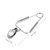 Hemoton Escargot Tongs and Forks Set Stainless Steel Snail Tong Forks for Home Restaurant Serving 1 Tong 2 Forks Ergonomic Handle 6.29 X 2.16 X 1.18 in