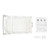 Wall-Mounted Space Saving Iron Board, Ironing Board with Turning Mechanism White Swivel Style 180° Rotation Flap Folding Ironing Board Built-in Cabinet with Cover