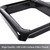 SQQP Carbon Fiber Center Console Dashboard Front Armrest Cup Holder Panel Cover Fit for 2019-2026 Dodge RAM 1500 2500 3500