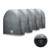 SYERAL Tire Covers Set of 4,Upgraded 5 Layer Nonwoven RV Wheel Covers, Waterproof Anti-UV Snow Sun Rain Tire Protectors Covers for Trailer,Camper,RV,Truck,SUV,27-29inch(M) Gray