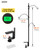 iBorn Bird Feeder Hook for Deck Railing Outside Hanging for Hummingbird Feeders Deck Hanger,3 Hooks 360 Degree Swivel,Attracting Birds Shepard Hook for Bird Feeders (Feeders are Not Included)