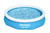 Bestway Fast Set 10' x 26" Round Inflatable Ring Top Pool, Pool Only, Blue