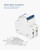 CHTAIXI DC Miniature Circuit Breaker, 2 Pole 1000V 63 Amp