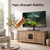 PERLESMITH Universal Swivel TV Stand for 32-75 inch TVs to 99lbs with Legs