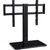 PERLESMITH Universal Swivel TV Stand for 32-75 inch TVs to 99lbs with Legs