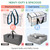 BALEINE 4-Pack Oversized Moving Bags with Reinforced Handles, Heavy-Duty Storage Tote for Clothes, Moving Supplies (Clear, 4-Pack)