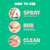 Freeman Flirty Feet Instant Foot Peeling Spray, Foot Mask, 4 fl oz