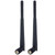 Boobrie Dual Band WiFi Antenna 8dBi High Gain 2.4GHz 5GHz 5.8GHz WiFi Bluetooth Antenna RP-SMA Male Connector for WiFi Router Network Devices Security IP Camera PC Desktop Computer PCI PCIe, 2-Pack