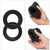 Outus 2 Pcs Black Patio Table Umbrella Hole Ring Umbrella Cone Wedge Plug