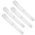 4 Pcs 304 Stainless Steel Dumpling Filling Spoons Ravioli Stuffing Spatulas Scraper Kitchen Gadgets for Cooking Baking Jiaozi Making
