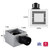 Tech Drive Bathroom Fan with Light 50 CFM 1.0Sone,4 Inch Duct