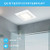 Tech Drive Bathroom Fan with Light 50 CFM 1.0Sone,4 Inch Duct