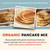 Sunrise Flour Mill USDA Organic 7-Grain Heritage Pancake Mix | Enjoy Fluffy & Tasty Waffles | Easier to Digest with Less Bloating | Zero Additives (5 lbs)