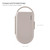 MOTHER-K Travel Baby Bottle Drying Rack Set - Baby Bottle Cleaner Kit with Cleanser and Mini Silicone Bottle Brush, Portable Bottle Drying Rack for Home and Travel (Cream Mocha)