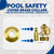 Bargain Brass Pool Cover Collar for Pool Cover Anchor - 25 Pack