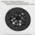 Matte Black Trip Lever Tub Trim Kit Set with Trip Lever Overflow Face Plate, No putty Gasket,Trip Lever Bathtub Drain with Strainer, Overflow and Matching Screws, No putty installation By Artiwell