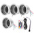 Cup Holders 4Pcs DC 12V Stainless Steel RGB LED Car Beverage Bottle Cup Drink Holders with Remote Control for Marine Boat RV Truck for Cup Holder Car Cup Holder Boat Cup Holder Cup