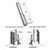 DGHAOP 2pcs Stainless Steel Lifting Hinge 3" Rising Butt Handed Lift Off Door Hinge Left