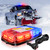Nilight 12 Inch Roof Top Strobe Lights Magnetic Mount Red and Blue