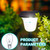 Riakrum 10 Pcs T5 Landscape Light Bulbs 12V 4W Low Voltage Wedge Base