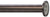 Ivilon Tension Curtain Rod - Spring Tension Rod for Windows or Shower, 54 to 90 Inch. Oil Rubbed Bronze ORB