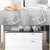 tiltil Shiny Peel and Stick Wallpaper White Contact Paper 15.8"×78.7"