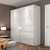tiltil Shiny Peel and Stick Wallpaper White Contact Paper 15.8"×78.7"