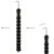 SEUNMUK 4 PCS Automatic Rebar Tie Wire Twister, Rebar Tie Wire Twister Tool with Ergonomic Rubber Handle Reinforced Spring for Construction, Home Improvement, Straight Hook, Black