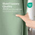 Dynamene Waffle Shower Curtain 256 GSM Heavy Duty Fabric 72"x72" Sage Green