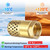 Brass Foot Valve 3/4 inch NPT Heavy Duty Spring Mesh Check Valve Female Connection One Way Foot Valves Backflow Preventer with Holes Strainer Filter for Well Jet Pumps (3/4'' NPT)