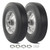 AR-PRO (2-Pack) 10" x 2.5" Flat Free Solid Rubber Replacement Tires - Flat-Free Tire and Wheel for Hand Trucks and Wheelbarrows with 5/8" Axles