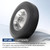 AR-PRO (2-Pack) 10" x 2.5" Flat Free Solid Rubber Replacement Tires - Flat-Free Tire and Wheel for Hand Trucks and Wheelbarrows with 5/8" Axles