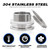 Carvedexquisitely 1.5" Tri Clamp Bulkhead Compression Fittings Stainless Steel 304 Weldless Bulkhead, Self-Made Kettle Bulkhead