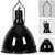 MEETOOT 2pcs Fixing Clip Reptile Dual Lamp Stand Lamp Hanger Holder, Reptile Lamps for Reptile Glass Terrarium Heating Light, NJ-14