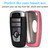 QBUC for Ford Key fob Cover with Keychain (Pink)