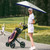 G4Free Beach Chair Umbrella with Universal Clamp UPF 50+ Golf UV Umbrella