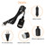 Zevnico 15ft 1pc Light Socket with Cord Switch,Black Hanging Light Cord