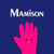 MAMISON XXL Rubber Gloves, 2 Pairs, Kitchen Dishwashing, Non-Slip Grip