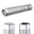 Smoker Tube - 2 Pack 12 inches Stainless Steel BBQ Wood Pellet Tube Smoker for Grills or Smokers, 2x Smoke Tubes with 4 S Shape Hooks and 1 Cleaning Brush
