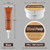SEISSO Wood Furniture Repair Kit, 12 Colors Wood Fillers with White Putty