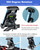 BRCOVAN Motorcycle Phone Mount Holder with Wireless & USB-C Charger