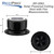 RecPro Solar RV Vent Fan | Black | Solar Powered