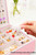 QBestry Girls Jewelry Box Earrings, 105 Holes Stud Earring Organizer, Pink
