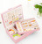 QBestry Girls Jewelry Box Earrings, 105 Holes Stud Earring Organizer, Pink