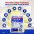 ODOR-CLO2 Chlorine Dioxide Odor Removal - Professional Grade Odor Remover for Home & Commercial Use, 500g